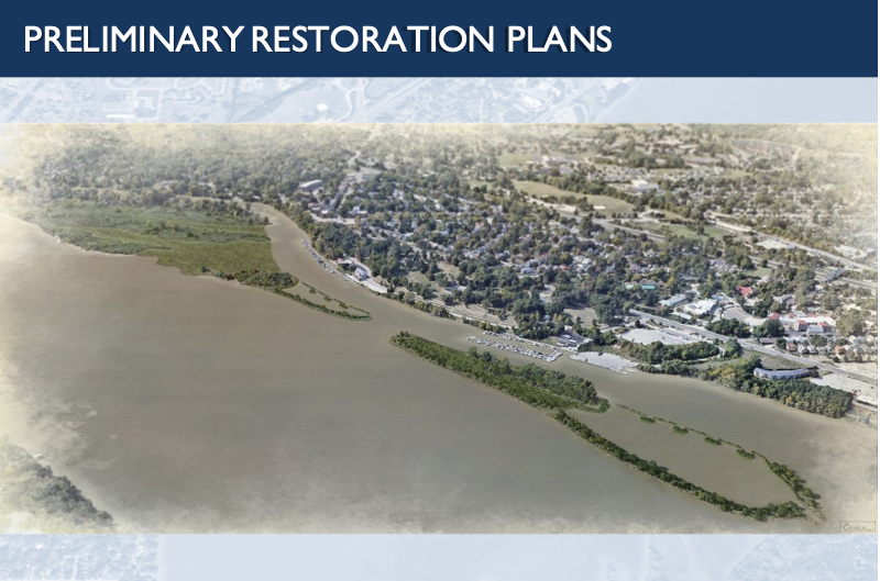 Maumee River Island Restoration Preliminary Plans